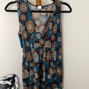 Patterned Sleeveless Top || Agenda